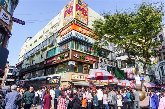 釜山南浦洞街景